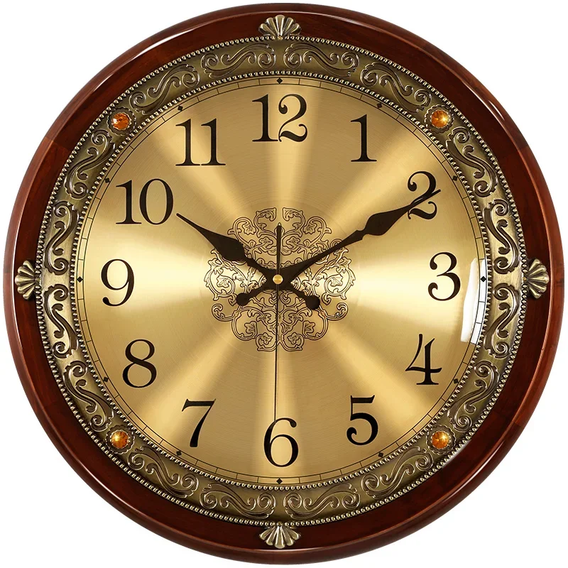 Luxury Watch Wall Clock - Luxury Wood Wall Clock Metal Retro