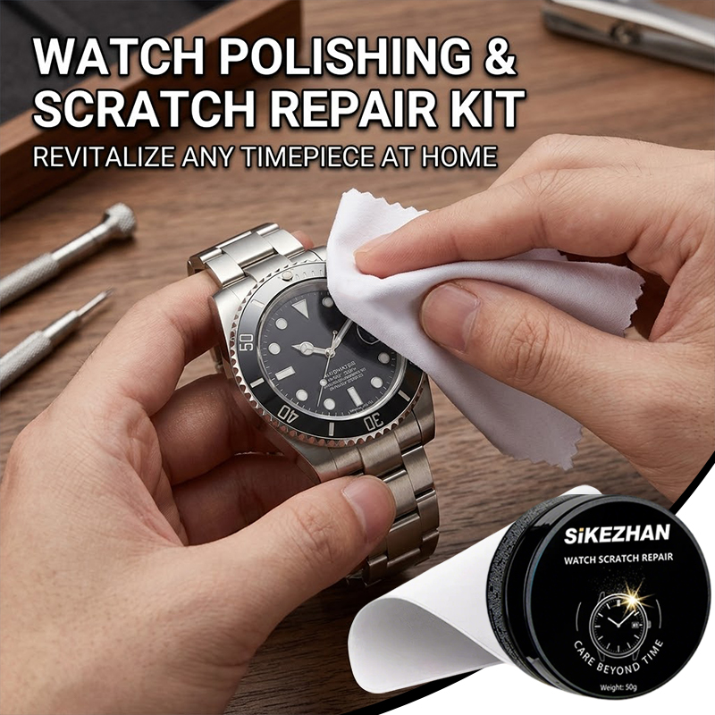 Luxury Watch Cleaning Kit - Professional Watch Scratch Repair Cream for