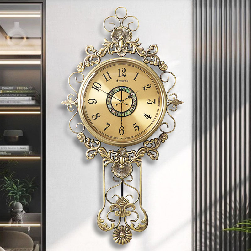Luxury Watch Wall Clock - Interior Art Mural Clock Wall Vintage