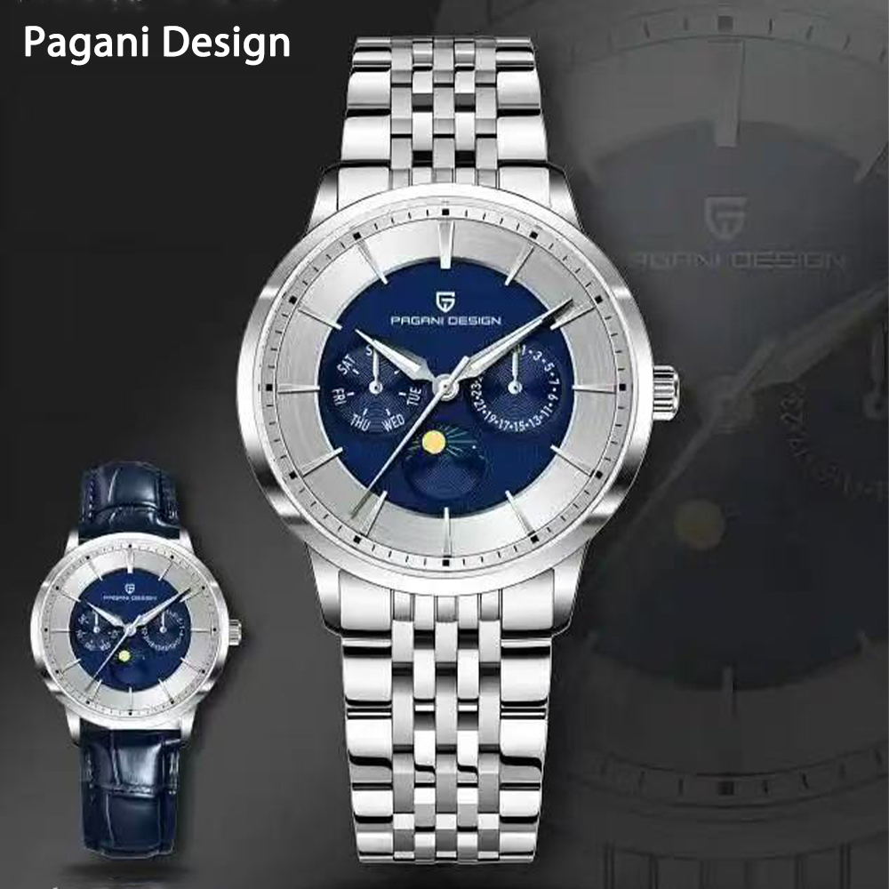 Moonphase Complication Watch - 2025 Pagani Design New Men's Moonphase