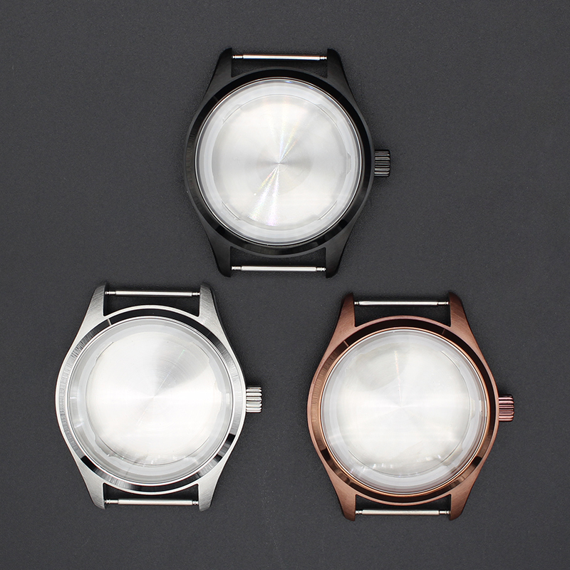 FENYA 40mm Men's Watch Case 31 - Bronze Case Watch ulasan dan harga