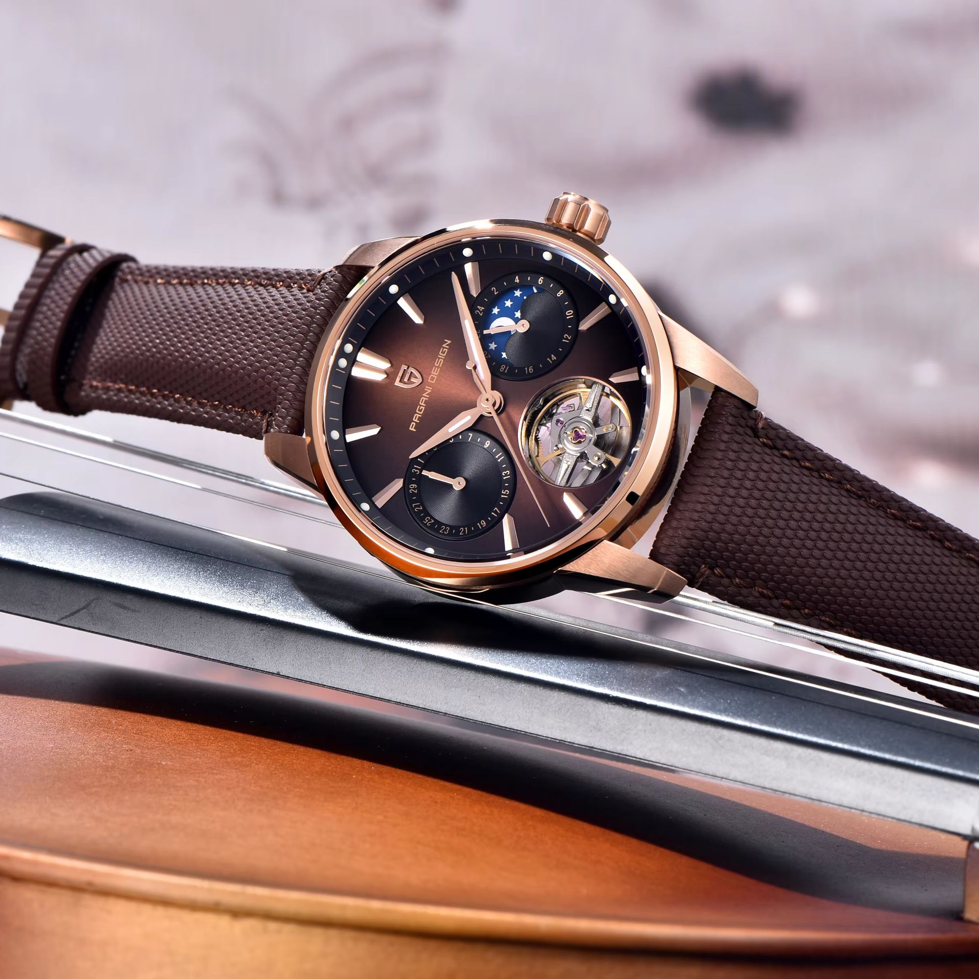 PAGANI DESIGN Limited Edition  - Moonphase Complication Watch ulasan dan harga