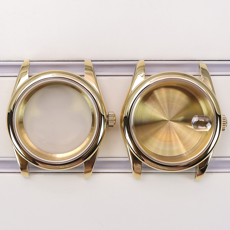 FENYA 36mm 40mm Gold Round Edg - Bronze Case Watch ulasan dan harga