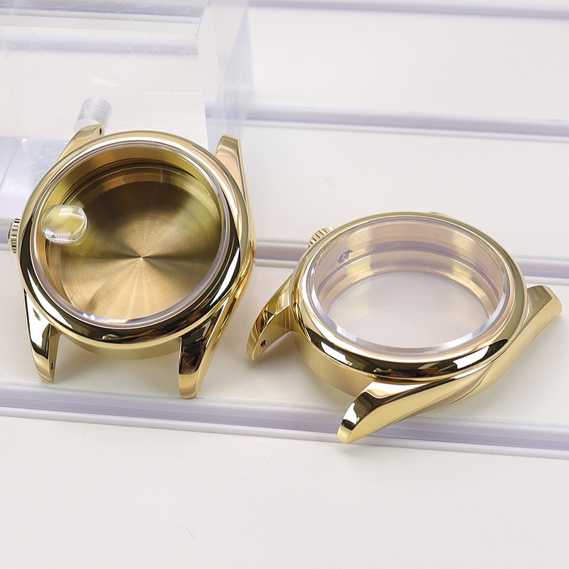 FENYA 36mm 40mm Gold Round Edg - Bronze Case Watch ulasan dan harga