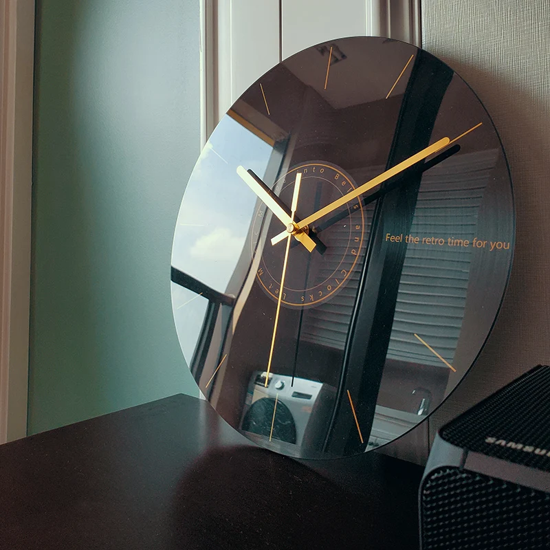 Luxury Silent Wall Clock Livin - Luxury Watch Wall Clock ulasan dan harga