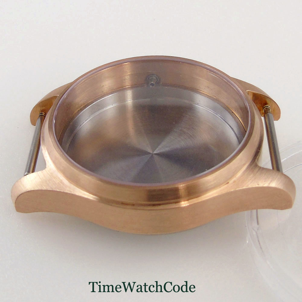 39mm Pilot Diver Watch Case So - Bronze Case Watch ulasan dan harga