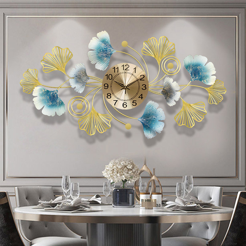 Simple Creative Metal Wall Clo - Luxury Watch Wall Clock ulasan dan harga