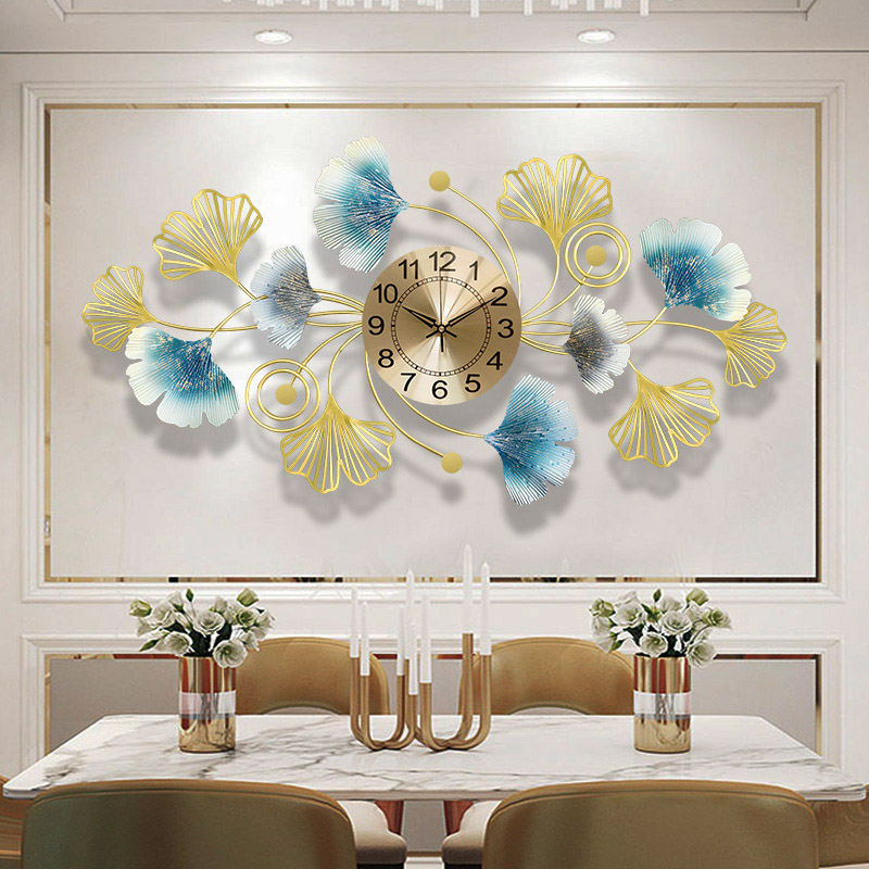 Simple Creative Metal Wall Clo - Luxury Watch Wall Clock ulasan dan harga
