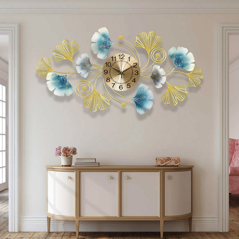 Simple Creative Metal Wall Clo - Luxury Watch Wall Clock ulasan dan harga