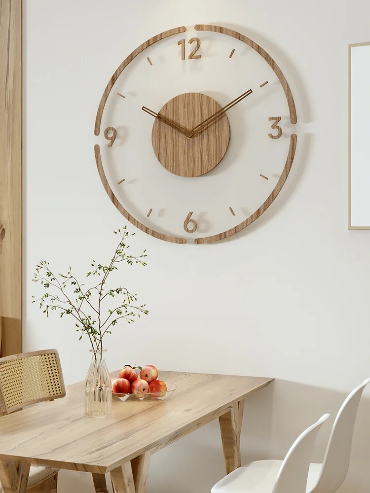 Acrylic Transparent Wall Clock - Luxury Watch Wall Clock ulasan dan harga