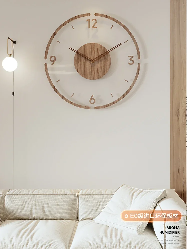 Acrylic Transparent Wall Clock - Luxury Watch Wall Clock ulasan dan harga