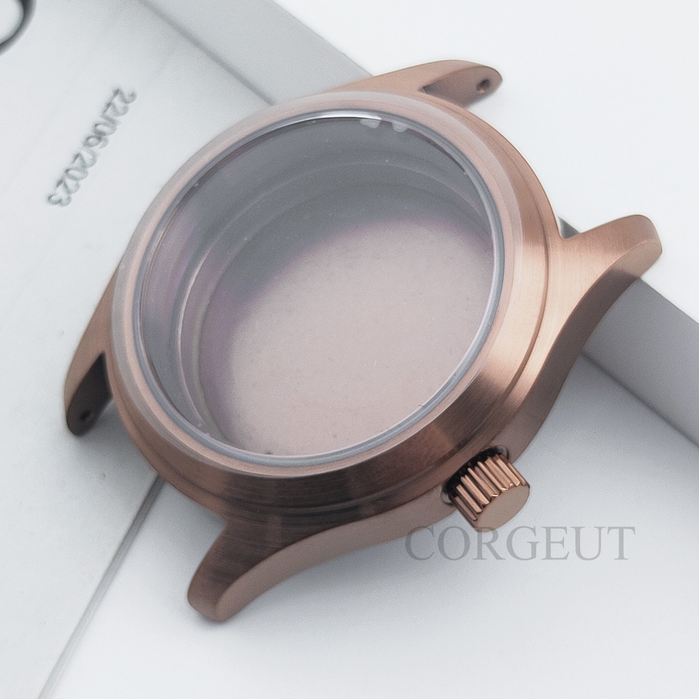 PVD Black Pilot NH35 36MM/39MM - Bronze Case Watch ulasan dan harga