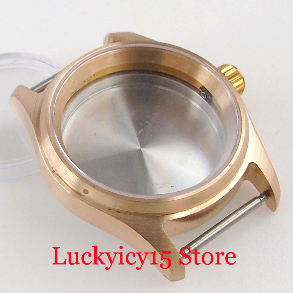 36MM/39mm CUSN8 Solid Bronze W - Bronze Case Watch ulasan dan harga