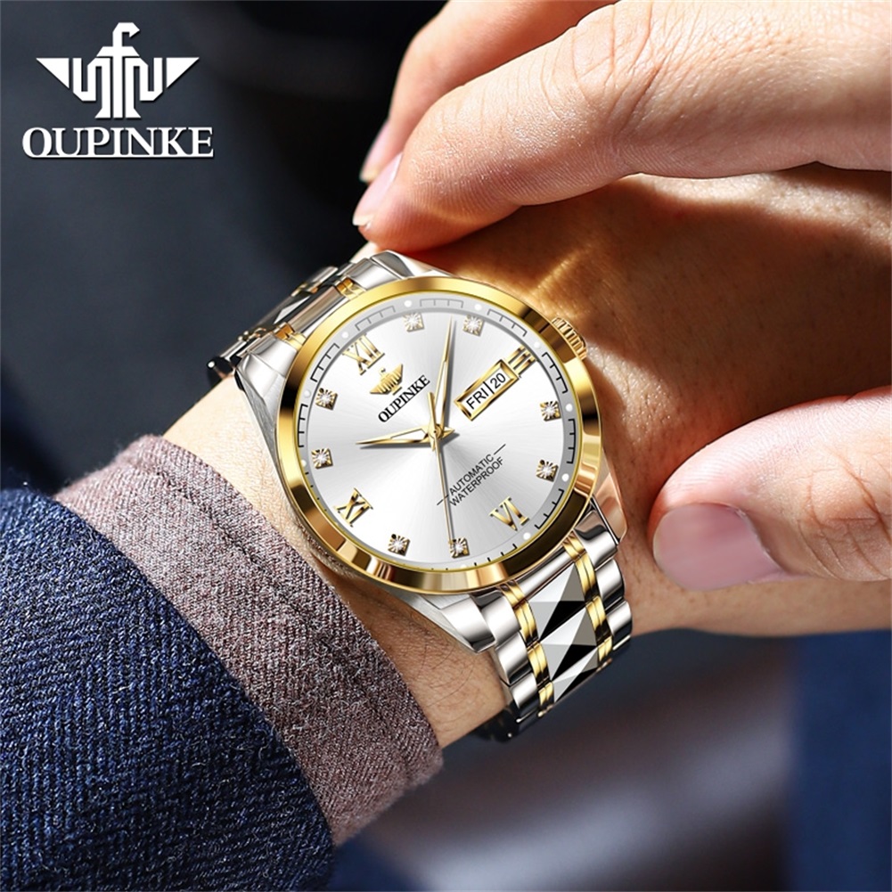 OUPINKE Watches Man 3262 Japan - Luxury Watch Japan Brand ulasan dan harga