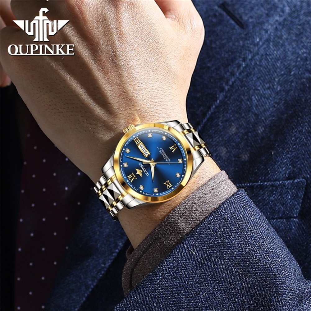 OUPINKE Watches Man 3262 Japan - Luxury Watch Japan Brand ulasan dan harga