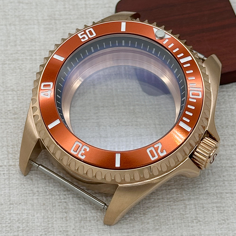 42mm SKX007 SKX009 Case Domed  - Bronze Case Watch ulasan dan harga