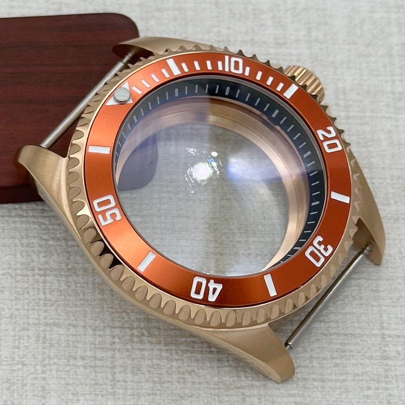 42mm SKX007 SKX009 Case Domed  - Bronze Case Watch ulasan dan harga