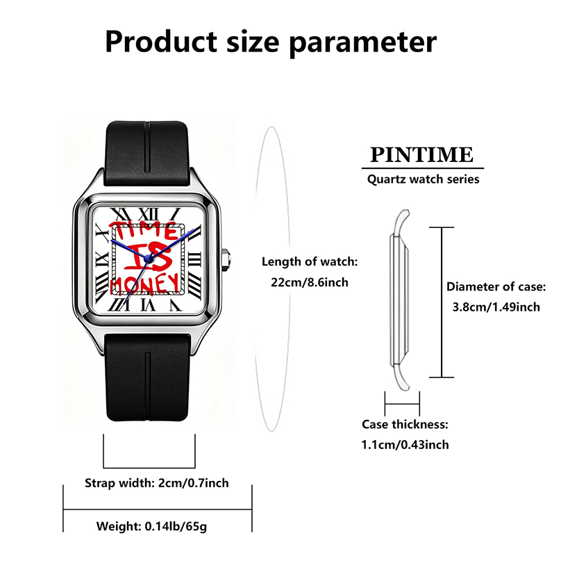 FUCK9.5 Square Fashionable Ele - Luxury Watch Rubber Strap ulasan dan harga