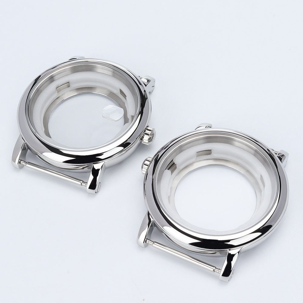 44mm Polished watch case nh35a - Bronze Case Watch ulasan dan harga