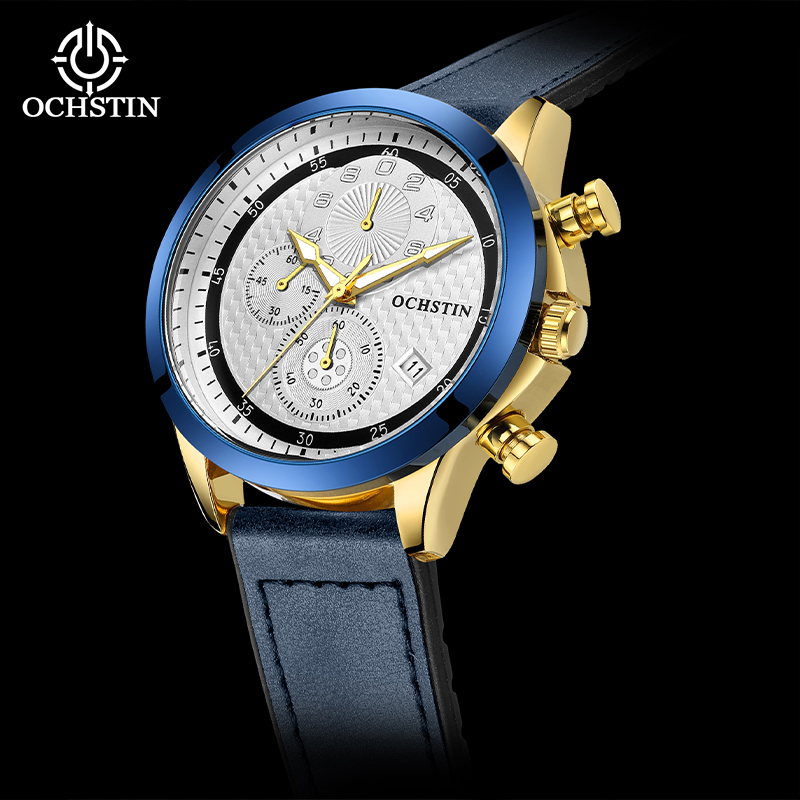 OCHSTIN Man Quartz Movement Wa - Luxury Watch Rubber Strap ulasan dan harga