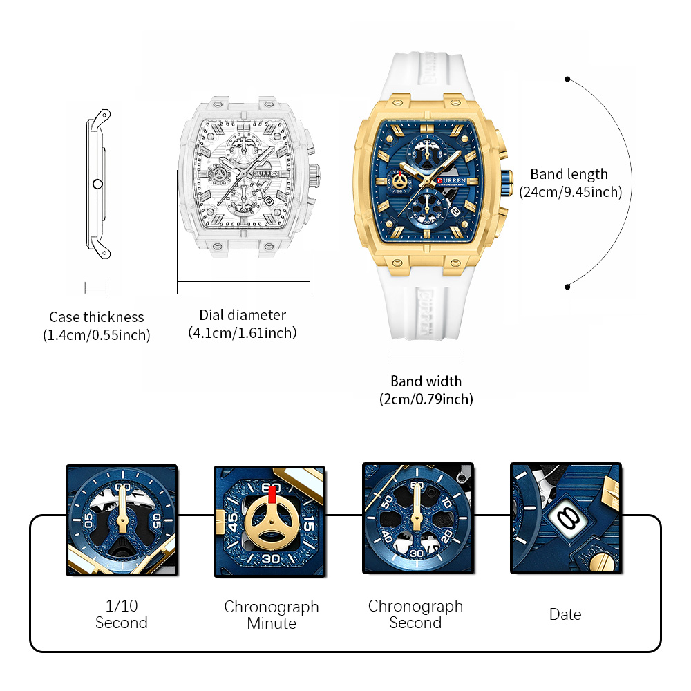 CURREN Luxury Vintage Watch fo - Luxury Watch Life ulasan dan harga