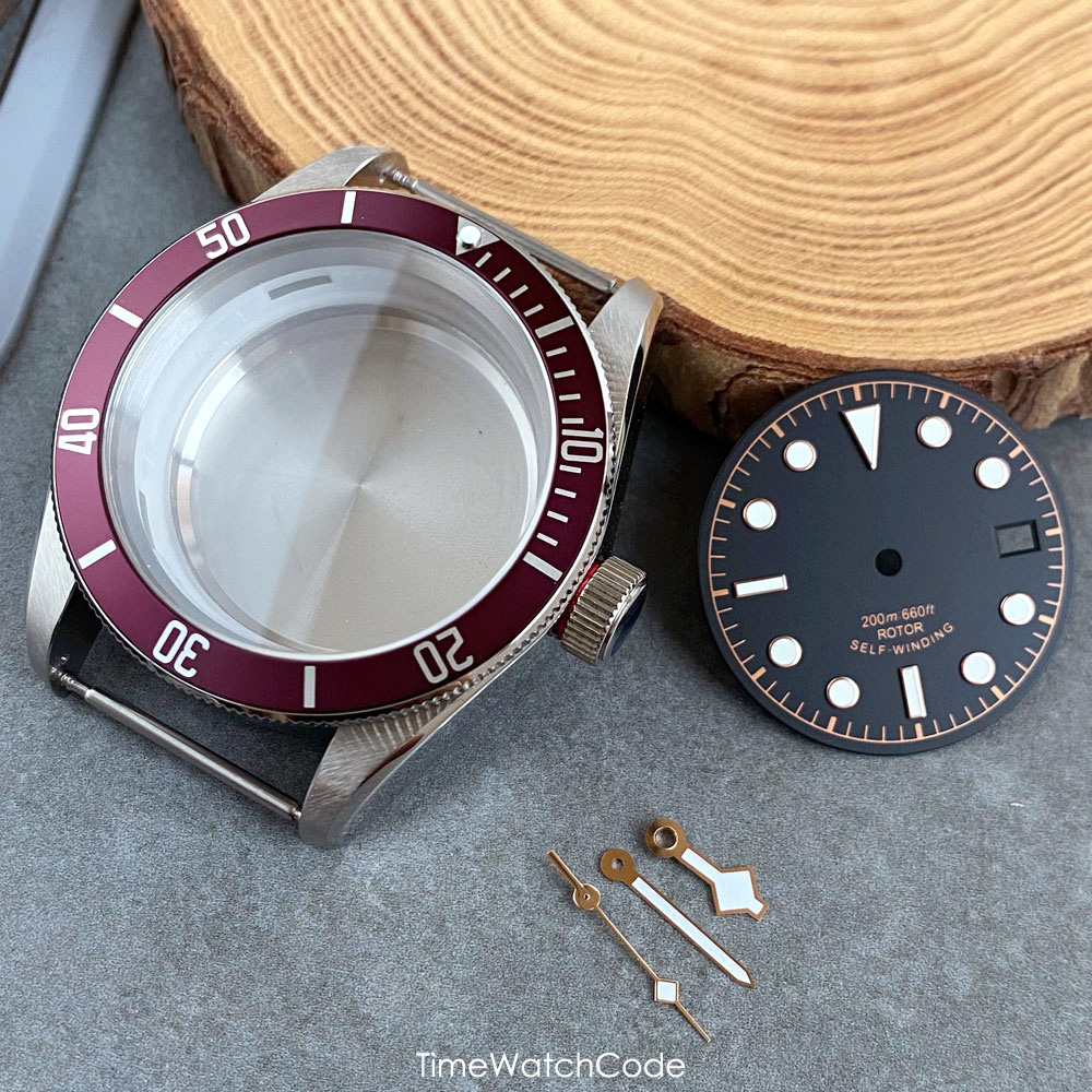 100m Waterproof Watch Case 41m - Bronze Case Watch ulasan dan harga