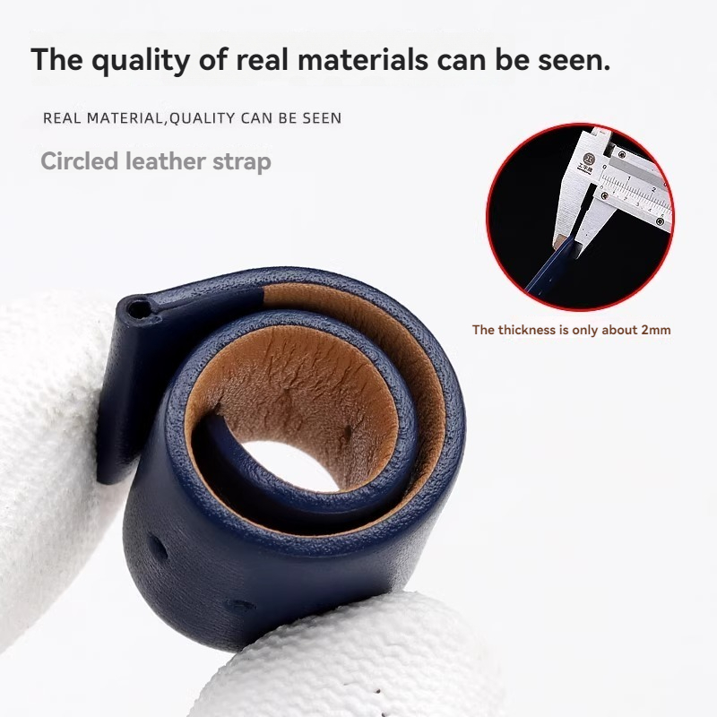 20mm Cowhide Watch Strap For C - Moonphase Complication Watch ulasan dan harga