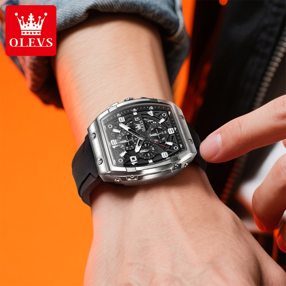 OLEVS Men Watches 2976 Luxury  - Luxury Watch Magazine ulasan dan harga