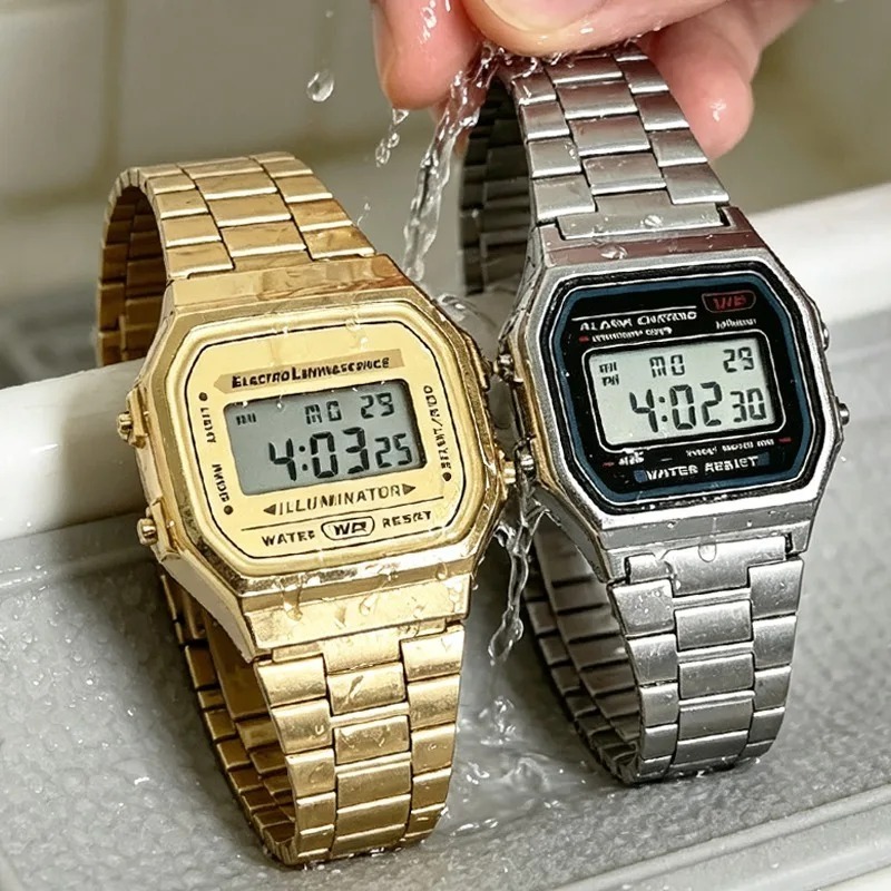 Luxury F91W Steel Band Watches - Luxury Watch Life ulasan dan harga
