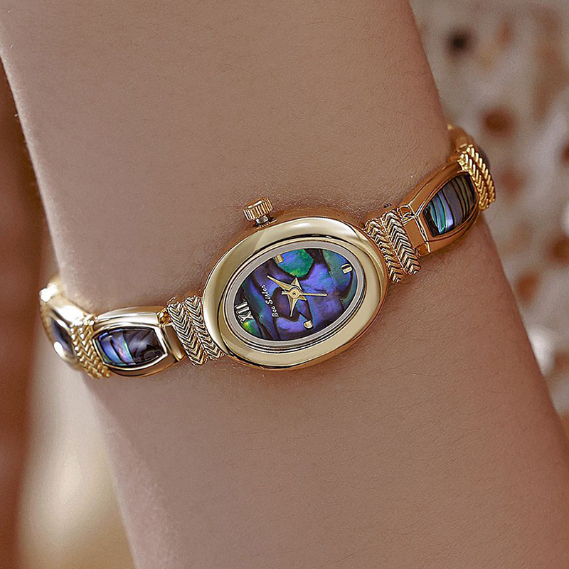 Oval Dial Women Bracelet Watch - Luxury Watch Brand For Women ulasan dan harga
