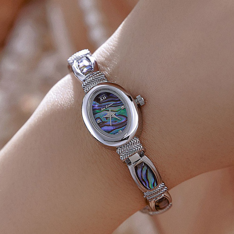 Oval Dial Women Bracelet Watch - Luxury Watch Brand For Women ulasan dan harga