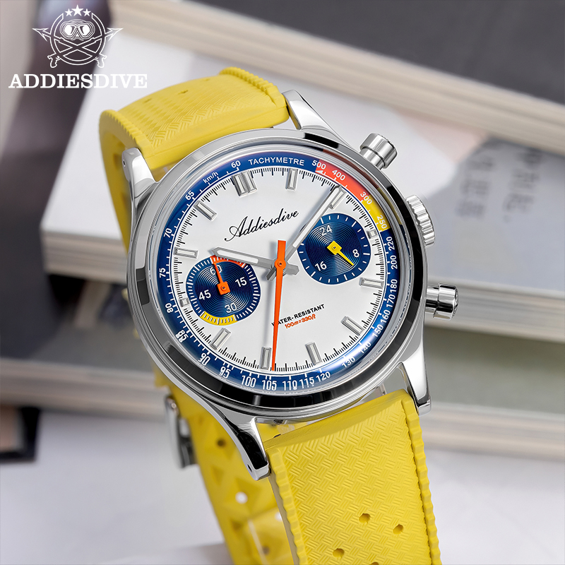 ADDIESDIVE Fashion Men's Quart - Luxury Watch Rubber Strap ulasan dan harga