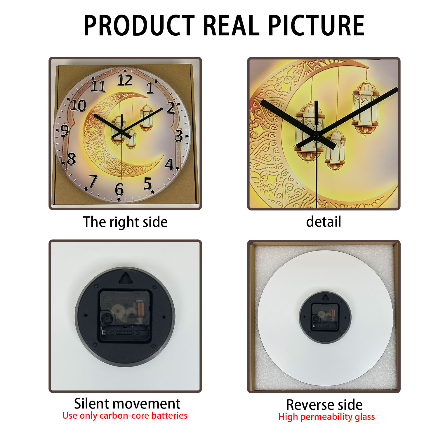 A Modern Accessible Luxury Gol - Luxury Watch Wall Clock ulasan dan harga