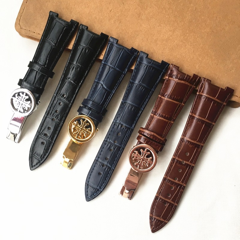 Leather Watch strap compatible - Patek Philippe Watch Aquanaut ulasan dan harga