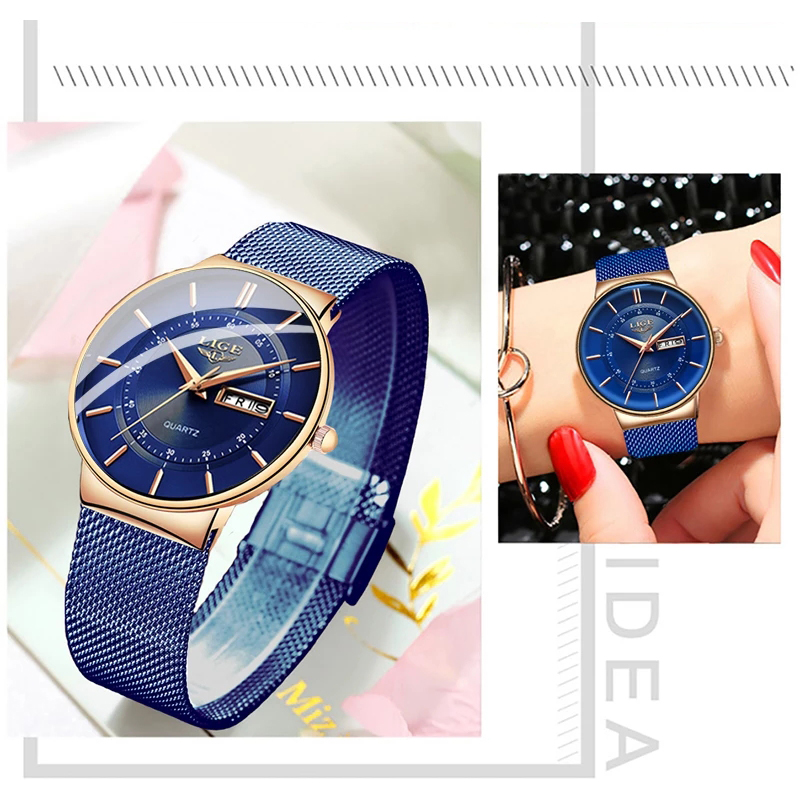 Women Watches LIGE Top Brand L - Luxury Watch Brand For Women ulasan dan harga