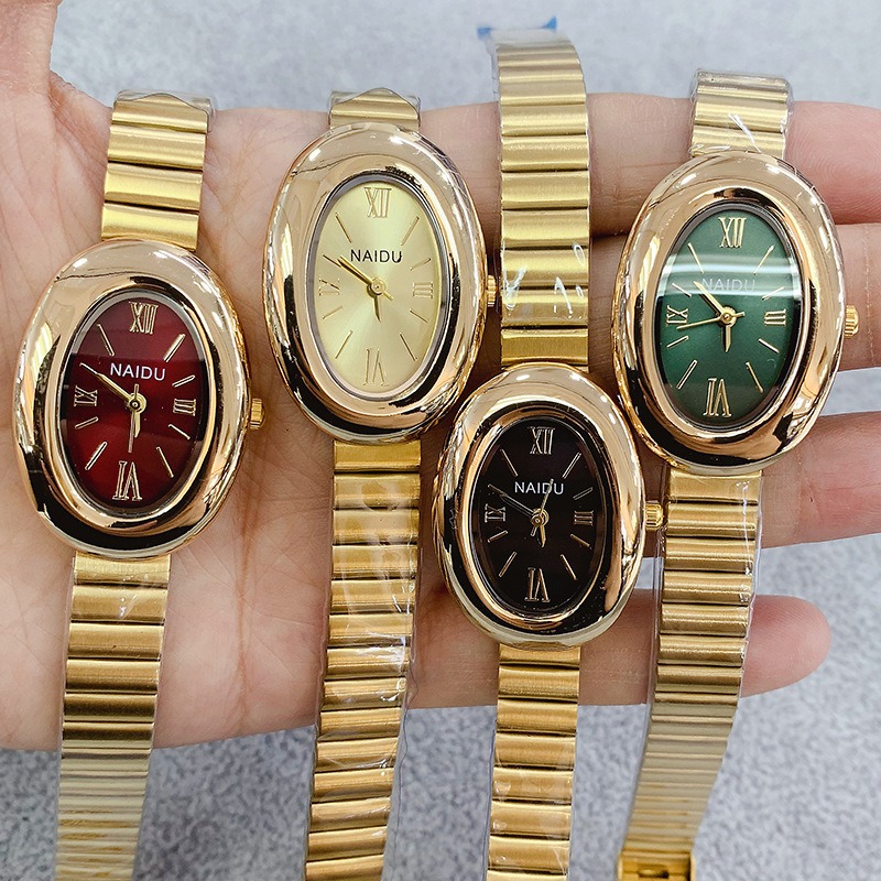 Luxury Brand Gold Oval Women Q - Luxury Watch Brand For Women ulasan dan harga
