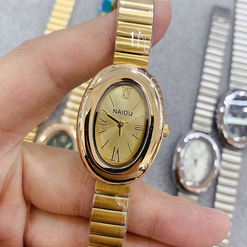 Luxury Brand Gold Oval Women Q - Luxury Watch Brand For Women ulasan dan harga