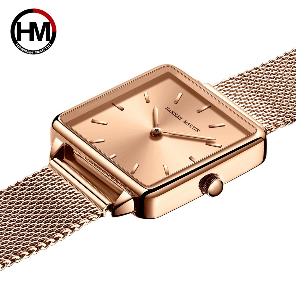 Genuine Leather Strap Japan Qu - Luxury Watch Brand For Women ulasan dan harga