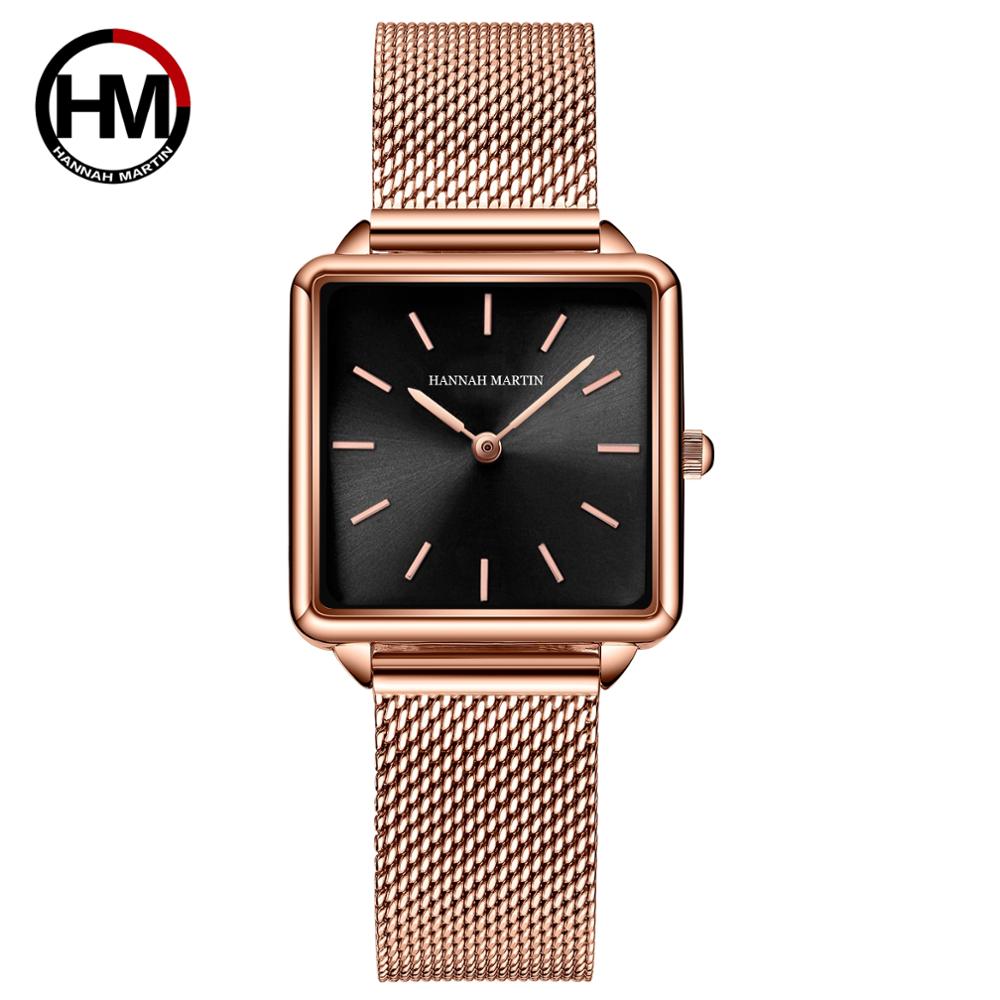Genuine Leather Strap Japan Qu - Luxury Watch Brand For Women ulasan dan harga