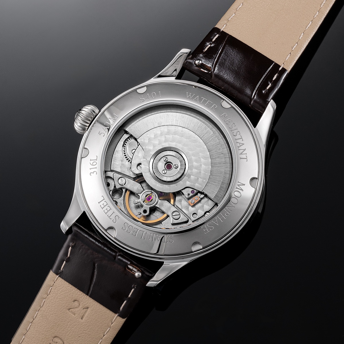 Sugess Watch of Men Moonphase  - Moonphase Complication Watch ulasan dan harga