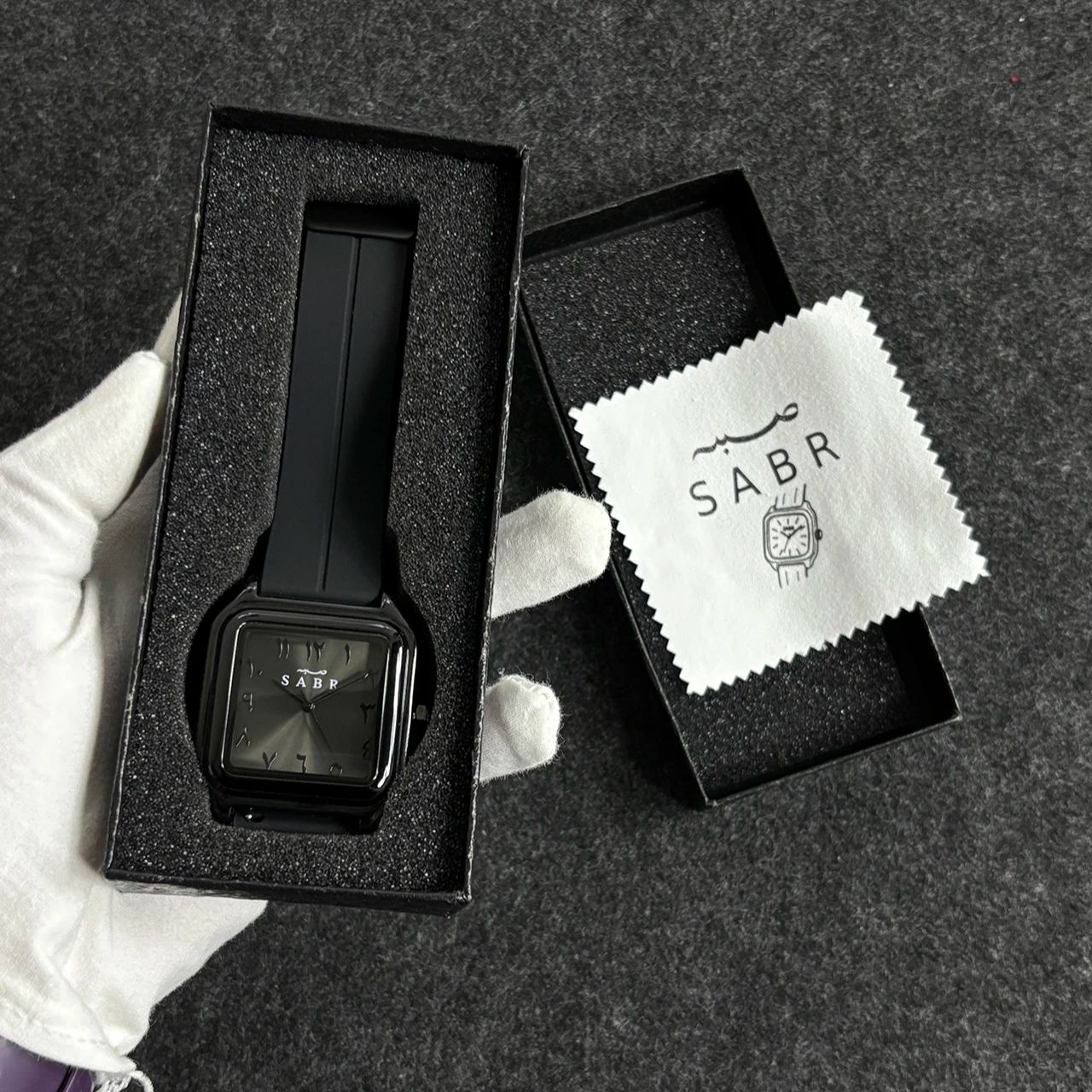 SABR Arabic Numeral Watch Men  - Luxury Watch Rubber Strap ulasan dan harga