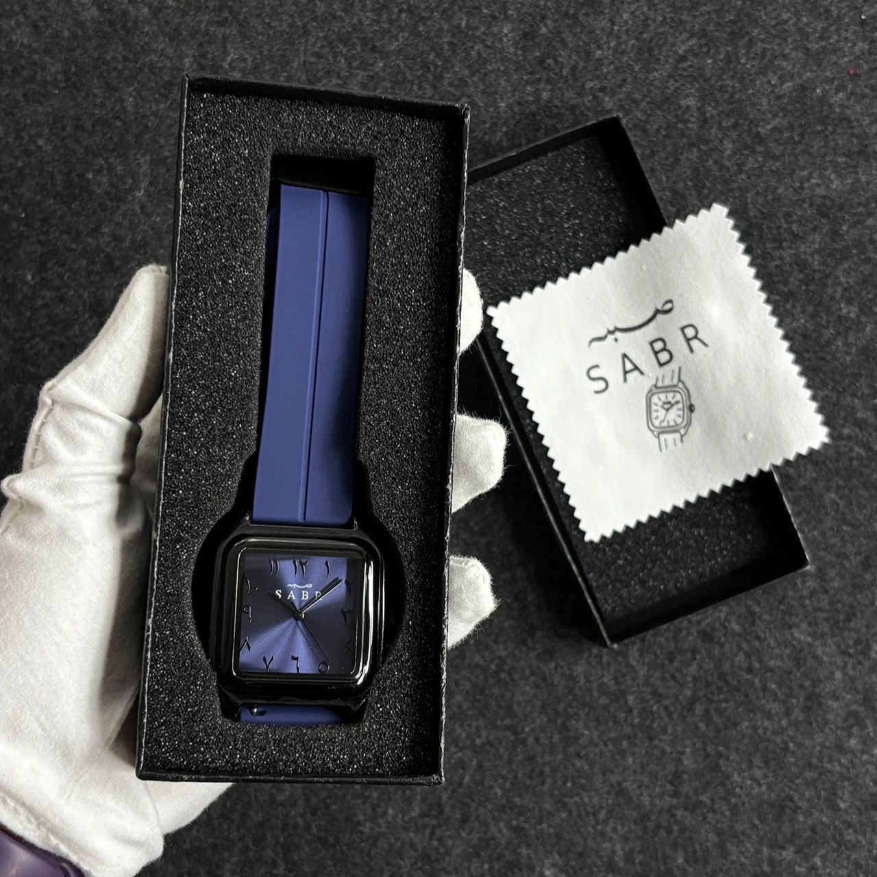 SABR Arabic Numeral Watch Men  - Luxury Watch Rubber Strap ulasan dan harga