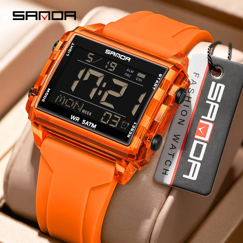 SANDA Brand Fashion Watch for  - Luxury Watch Brands In World ulasan dan harga