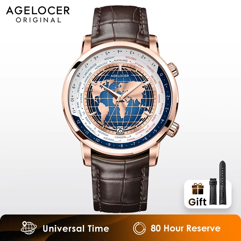 AGELOCER Men's Top Brand Blue  - Luxury Watch Brands In World ulasan dan harga