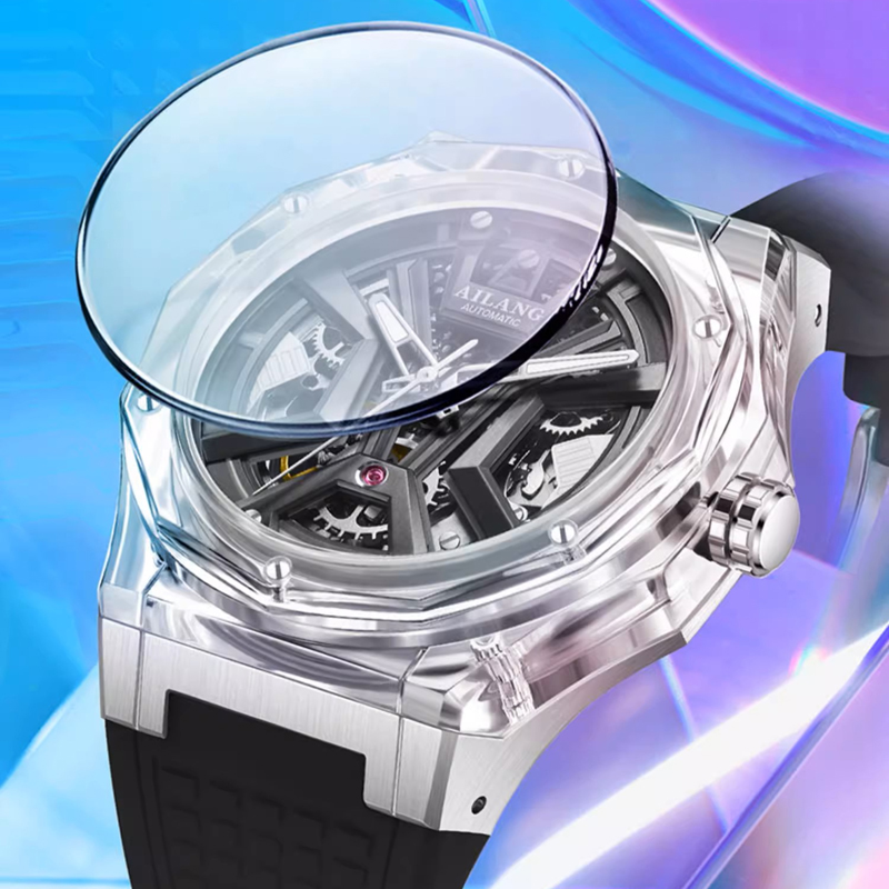 AILANG Brand Sports Men Mechan - Luxury Watch Rubber Strap ulasan dan harga