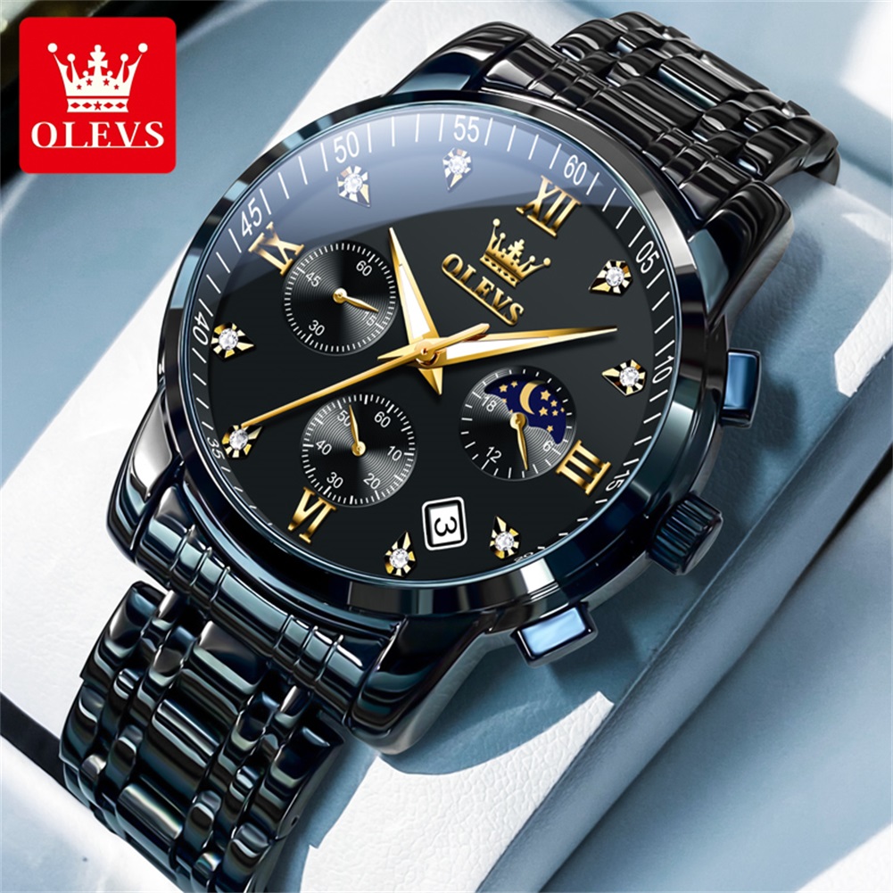 OLEVS Popular men's watches st - Luxury Watch Life ulasan dan harga