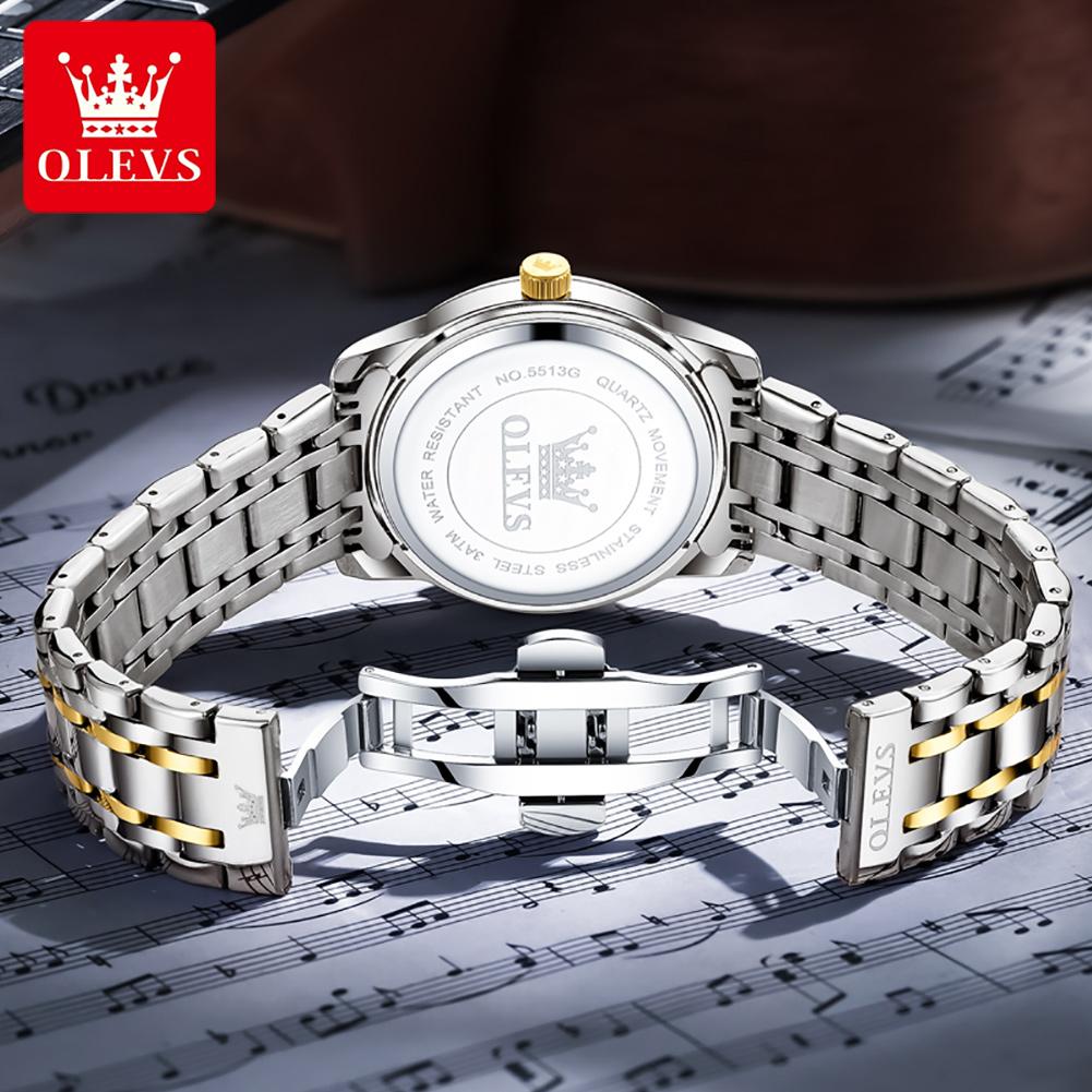 OLEVS Brand Fashion men's watc - Luxury Watch Life ulasan dan harga