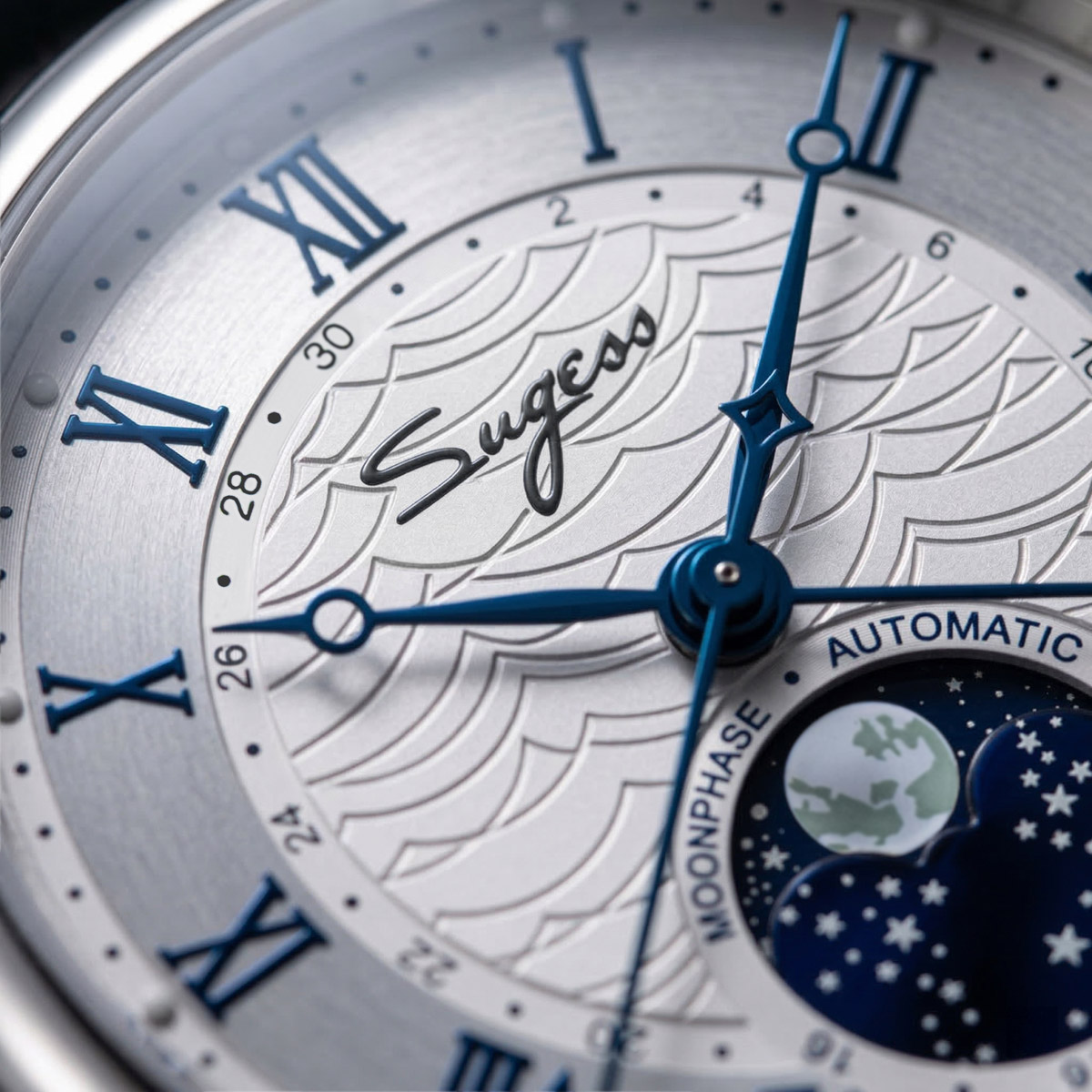 Sugess Watches for Men Automat - Moonphase Complication Watch ulasan dan harga