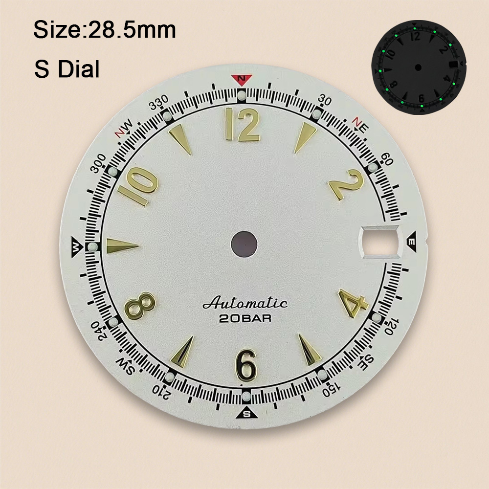 Nh35 Dial S Logo 28.5mm Retro  - Bronze Case Watch ulasan dan harga