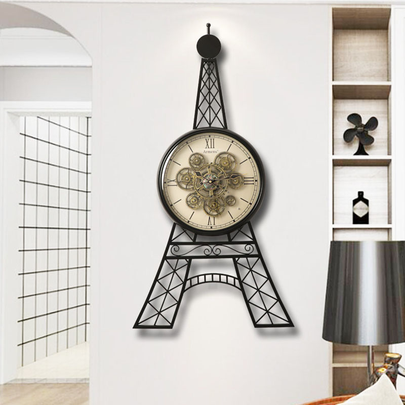 Interior Art Mural Clock Wall  - Luxury Watch Wall Clock ulasan dan harga